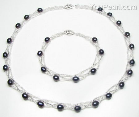 black pearl necklace for sale