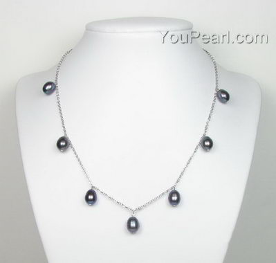 black pearl necklace for sale