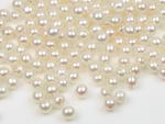 4.5-5mm white round loose pearl beads discounted sale by pcs, AA+