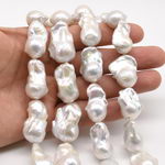 Fireball pearls, large baroque pearl, genuine freshwater flameball pearl wholesale, 13-17mm x 17-26m