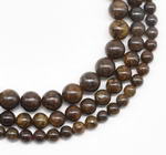 Bronzite, 8mm round, natural gemstone bead on sale