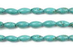 Turquoise, 8x14mm cylinder, natural gem stone on sale