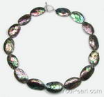 Abalone/paua shell necklace for sale online, 15x20mm